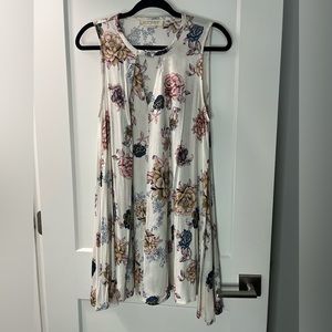 White Floral Dress